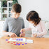 SCRIBBLEDO Dry Erase Ten Frame Board - 4" x 12" Double Sided Dry Erase Boards for Kids to Visualize and Practice Base 10 Number Concepts - Math Pr...