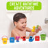 Sesame Street 10 Piece Bath Toy Value Set - Kids Bath Toys...