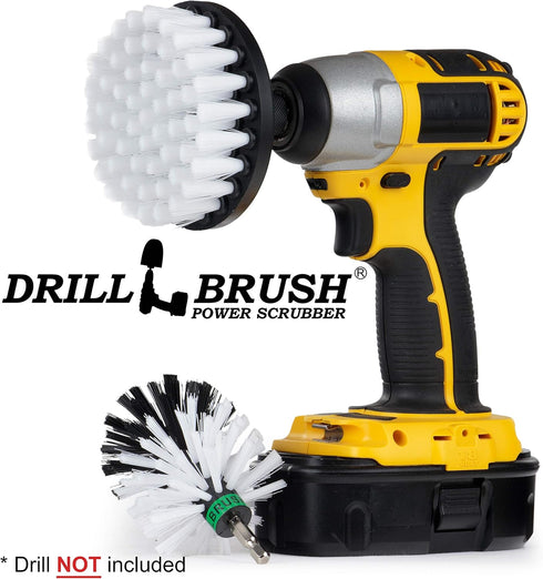Drill Brush - Motorcycle - Car - Truck - Cleaning Supplies - Motorcycle Accessories - Detail Brush - Wheels - Rims - Tires - Saddle Bags - Spin Br...