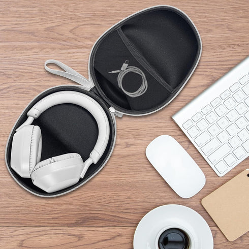 ProCase Hard Headphone Case Travel Bag for Sony WH-1000XM4, Beats Solo3, Bose QC, Hardshell EVA Carrying Case Headset Case with 2 Dust Covers - Gr...