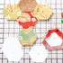 200 Count English Paper Hexagon Shapes Templates Hexagon Piecing Paper for Quilting White Paper Quilting Templates with Hole for Sewing Supplies(2...