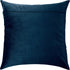 Brvsk Dark Blue. Velvet Backing for Throw Pillow Kits 16 × 16 inches (with Zipper) from Europe...