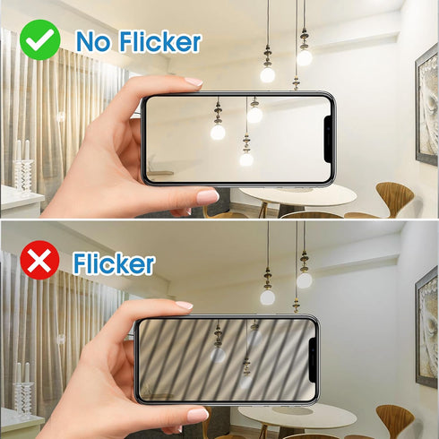 G25 LED Globe Bulb, 60 Watt Equivalen Vanity Light Bulbs for Bathroom, 4000K Natural Daylight White Mirror Round Light Bulb, E26 Base for Hollywoo...