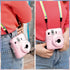 MUZIRI KINOKOO Clear Case for Fujifilm Fuji Instax Mini 12/Polaroid Mini 12 Camera - Hard PVC Protective Case Bag Transparent with Back Photo Pock...