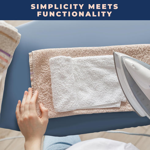 Ironing Board Cover and Pad Extra Thick Heavy Duty Padded 4 Layers, Silver Coated Ironing Board Cover, Non Stick Scorch and Stain Resistant Standa...