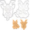 Set of 2 Krampus cookie cutters, 2 pieces - Bakerlogy...