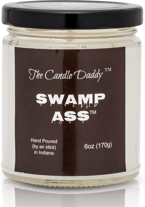 Swamp Ass- Gross Smelly Candle- Stinks...
