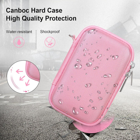 Canboc Carrying Case for Canon PowerShot SX740 SX730 SX720 SX620 G7X Digital Camera, Point and Shoot Vlogging Camera Bag, Zipper Mesh Pocket fits ...