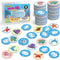 Math Games,100 Math Facts Flash Card Addition and Subtraction Games,Math Manipulatives Kindergarten 1st 2nd Grade Classroom Must Have,Counting Edu...