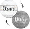Dishwasher Magnet Clean Dirty Sign, Clean and Dirty Magnet for Dishwasher, Universal Dirty or Clean Dishwasher Magnet Indicator Dirty/Clean, Clean...