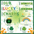 St. Patrick Shamrock Bulletin Board - 121P St. Patrick's Day Shamrock Bulletin Board Classroom Decor Our Lucky Charms Clover Gold Rainbow Stockpot...