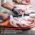 8 inch Butcher Knife For Meat Cutting W/Non-Slip Softgrip, Multi-Purpose Meat Knife Chef's Knife For Trimming Deboning Cutting, Ideal For Butcher,...