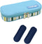Goldwheat Insulin Cooler Travel Case Diabetic Medication Organizer Medical Cooler Bag with 2 Ice Pack Waterproof and Insulation Liner, Light Blue...