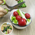 Herb Scissors, Kitchen Herb Shears Cutter with 5 Stainless Steel Blades and Cover, Chop Herbs and Greens Kitchen Multipurpose Cutting Shear Anti-r...