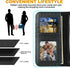 Wallet Case for iPhone 15 Pro Max with RFID Blocking Credit Card Holder, PU Leather Folio Flip Kickstand Protective Shockproof Case Cover Women Me...