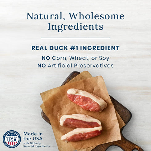 Blue Buffalo True Chews Natural Chewy Cat Treats, Made in the USA, Duck Recipe, 3-oz. Resealable Bag...