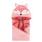 Hudson Baby Unisex Baby Cotton Animal Face Hooded Towel, Boho Fox, One Size...