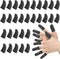 Geyoga 40 Pieces Gaming Finger Sleeve for Thumb Sleeves Mobile Gaming Finger Protector(Black)...