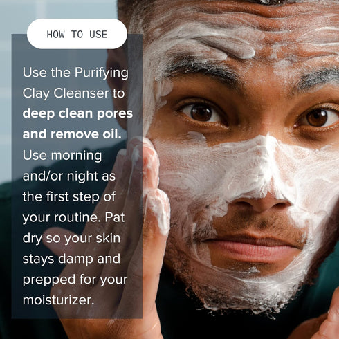 Cardon Men's Deep Pore Cleaning Clay Face Wash, 4x Better Than Charcoal, Oily, Acne-Prone Skin | Korean Premium Skin Care | Remove Face Oil & Dirt...