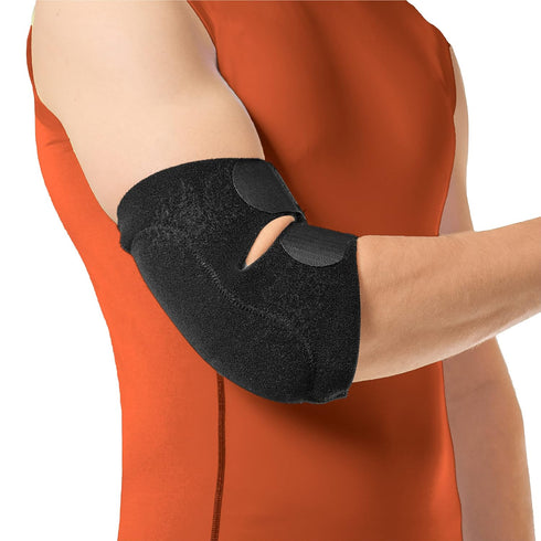 BraceAbility Bursitis Elbow Pad Brace | Compression Arm Sleeve Wrap with Padded Soft Support Cushion for Olecranon Joint Pain, Bursa Protection, A...