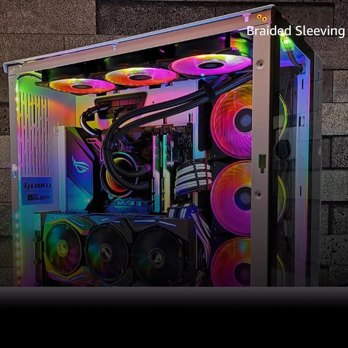 Electriduct 3/8 PET Expandable Braid Sleeving Flame Retardant Flexible Wire Mesh for Cord Management and Cable Protection - 25 Feet - Yellow...