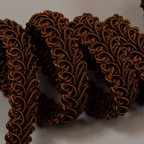 Alice Classic Woven Braid Trim, 1/2-Inch Versatile Trim for Sewing, Washable Decorative Trim for Costumes, Home Decor, Upholstery, 20-Yard Cut, Br...