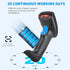 Bluetooth Barcode Scanner,2D Bar Code Reader with 2.4G Wireless & Bluetooth Function & USB Wired, Bar Code Reader Work with Connection Smart Phone...