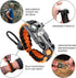 Paracord Survival Bracelet, 3 Pack, Adjustable, Firestarter, Compass, Whistle, Emergency Gear, Camping Accessories, Hiking Essentials, Trekking Ad...