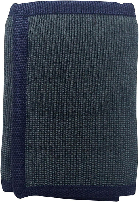 Men's Green Natural Abaca Fiber Large Trifold Wallet...
