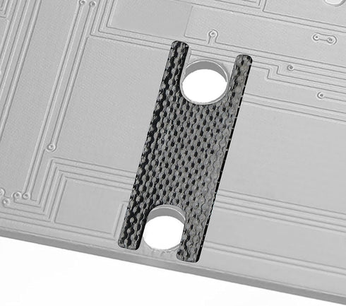 HONKID Mechanical Keyboard PCB Stabilizer Satellite Switch Film Pad, PTFE/Silica Gel Keyboard PCB Stabilizer Stem Pads for Custom Keyboard, 20pcs...