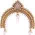 Aheli Indian Traditional Ethnic Wedding Wear Hair Brooch Pin Antique Gold Tone Styling Fashion Accessories Jewelry for Women...