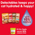Hartz Delectables Bisque Tuna & Salmon Lickable Wet Cat Treats, 12 Count...
