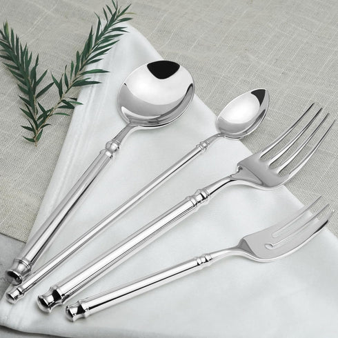 Long Handle Iced Tea Spoon,Manual Forged 18/10 Stainless Steel Coffee Stirrers Spoon,Modern Round Handle Ice Cream Spoon,Cocktail Stirring Spoons,...