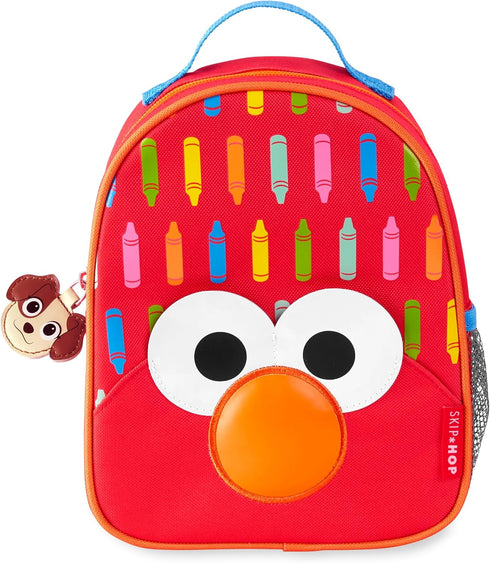 Skip Hop x Sesame Street Toddler Backpack with Safety Harness, Ages 1+, Elmo...