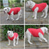 Lovelonglong 2019 Summer Pet Clothing, Dog Clothes Blank T-Shirts Ribbed Tanks Top Thread Vests for Large Medium Small Dogs 100% Cotton Red L-L...