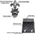 Fleur De Lis Beer Cap Opener Wall Mounted Bottle Opener with Cap Catcher Drainage Antique Silver...