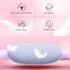 Portable Cordless Heating Pad, Heating Pad for Back Pain with 3 Heat Levels & 3 Vibration Massage Modes, Portable Electric Fast Heating Belly Wrap...