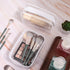 CACASO 12 Pack Clear Makeup Bag,TSA Approved Toiletry Bag,Clear Travel Bags for Toiletries,PVC Clear Cosmetic Bags Clear Pouches with Zipper,Clear...