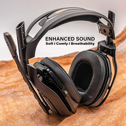 A50 Ear Pads Headband Compatible with Astro A50 a50 Gen 3 Gen 4 Gaming Headset I Replacement Ear Cushions (Not Suitable for Astro A50 Gen 1 Gen 2)...