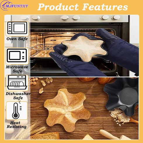 Tortilla Pan Set,4pcs Nonstick Tortilla Bowl Maker Carbon Steel Taco Salad Shell Molds for Kitchen,Microwave & Dishwasher...