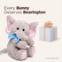 Bearington Dotty Daisy The Stuffed Elephant, 10 Inch Elephant Stuffed Animal, Easter Stuffed Animal...