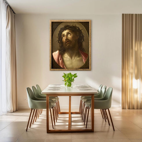 Posterizer 1 pcs-Man of Sorrows-Jesus c. 1635 painting poster-Religious Posters-Gifts for Christians -Decor for Church, Sunday School Classroom- u...