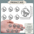 30pcs Antique Silver Animal Wolf Charms Pendants DIY Bracelets Necklace Jewelry Making Craft Wholesale 25mmX21mm (A474)...