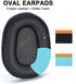 B450-XT Mod Kit Ear Pads + Mic Foam - defean Replacement Ear Cushions Cups Cover Compatible with VXI BlueParrott B450-XT B450XT S450-XT Headset?Ea...
