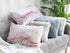 Uhomy 2 Packs Fluffy Accent Pillows Cover 20"x12", Soft Gray Ombre Faux Fur Throw Pillow Case, Modern Luxury Decorative Square Cushion Cover for F...