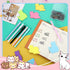 42 Pcs Stationery Set 6 Color Cute Sticky Notes 30 Pcs Paper Clips and 6 Pcs Cute Pen Lover Gifts Lovely Office Desk Accessories for Work School O...