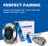 Wagner QuickStop ZD1037 Rear Disc Brake Pad Set for 2016 Jeep Patriot...