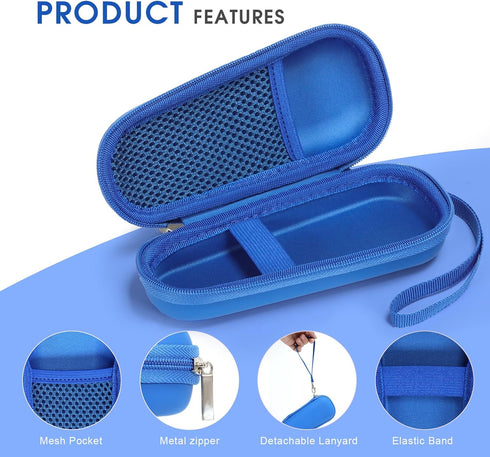 Hard Carry Case Compatible with NågraCoola CLIE Sonic Facial Cleansing Brush, Waterproof Case Storage Carrying Holder Fits for Silicone Face Scrub...