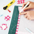 3 Pcs Fabric Glue Pen with Glue Pen Refill Water Soluble Colorful Fabric Glue Stick for English Paper Piecing Patchwork Sewing...