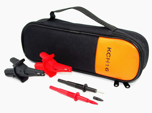 TH-T5-Kit Tester Accessory Starter Kit Use for Clamp Meter Electrical Tester FLUKE T5-600 T5-1000 T6-600 T6-1000 Alligator and Test Probe and Soft...